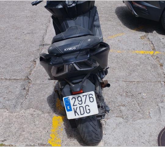 Motocicleta en A Coruña
