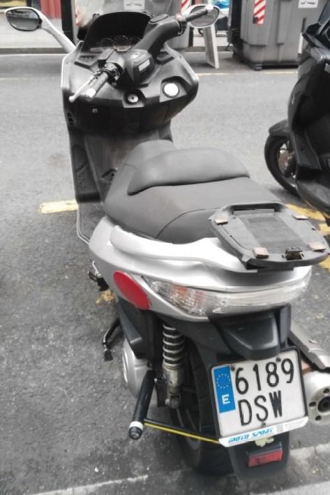 Motocicleta en Bilbao