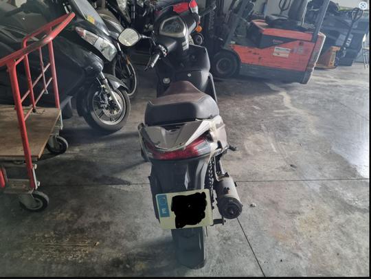 Motocicleta en Tenerife