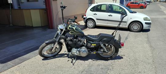 Motocicleta en Valencia 