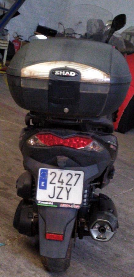 Kawasaki J300 en Barcelona
