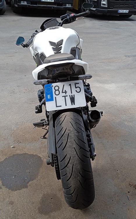 Motocicleta en Las Palmas