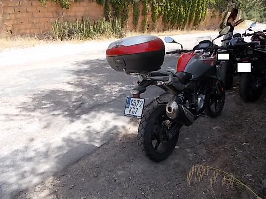 Motocicleta en Sevilla