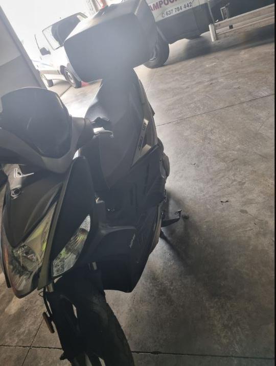 Motocicleta en Tenerife