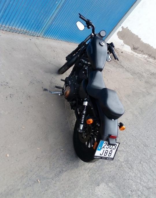 Motocicleta en Las Palmas
