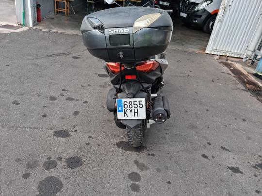 Motocicleta en Tenerife