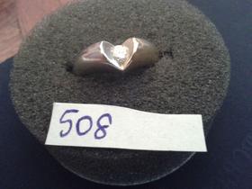 ANILLO ANCHO CON BRILLANTE CENTRAL DE 0.23 CT. FOTO 508                                                                                                                                                                                                                                                                                                                                           en Valladolid