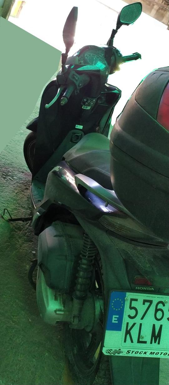 Motocicleta en Barcelona 