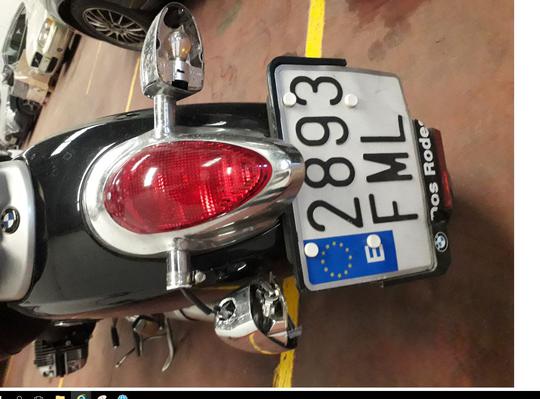 Motocicleta en Valencia