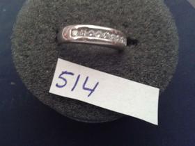 ANILLO DOBLE CON BRILLANTES ENCASTRADOS 3.3 GRS. FOTO 514                                                                                                                                                                                                                                                                                                                                         en Valladolid