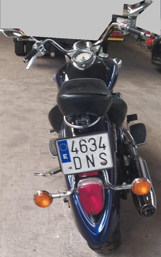 Motocicleta en Barcelona
