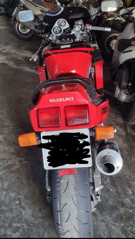 Suzuki GSXR1100M en St Cruz Tene 