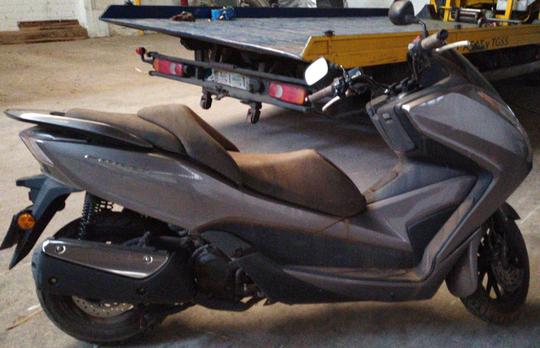 Motocicleta en Barcelona