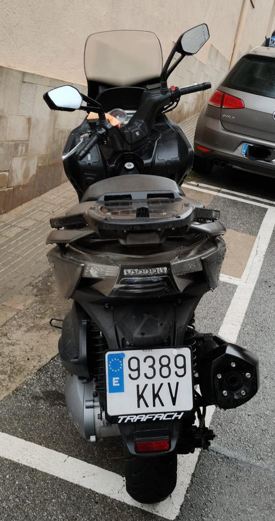 Motocicleta en Barcelona
