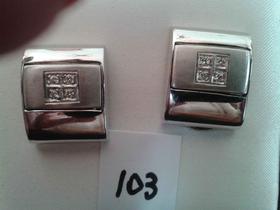 PENDIENTES ORO BLANCO 18CT 